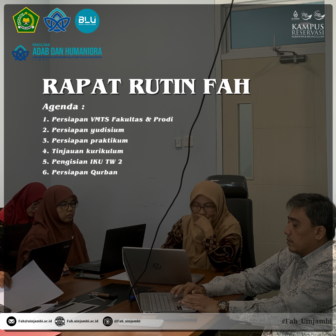 RAPAT RUTIN FAH