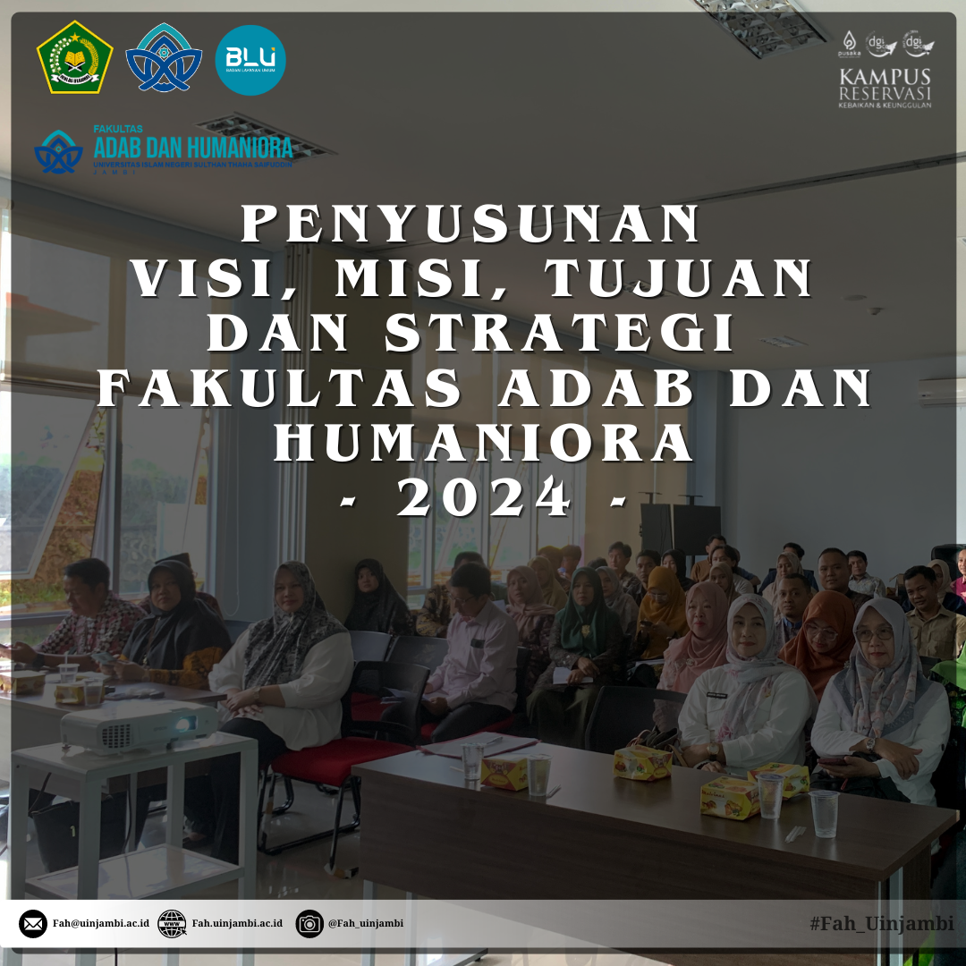 VISI, MISI, TUJUAN DAN STRATEGI FAH 2024