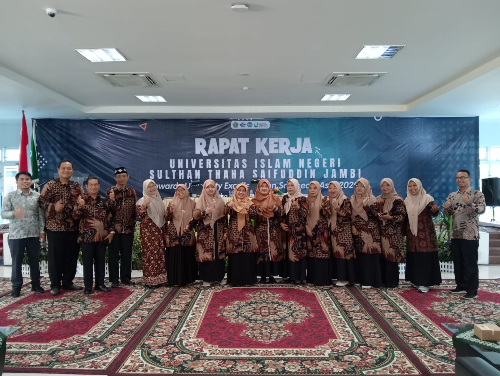 Tim Fakultas Adab dan Humaniora Sukseskan Penyusunan Program Kerja pada Raker UIN 2025