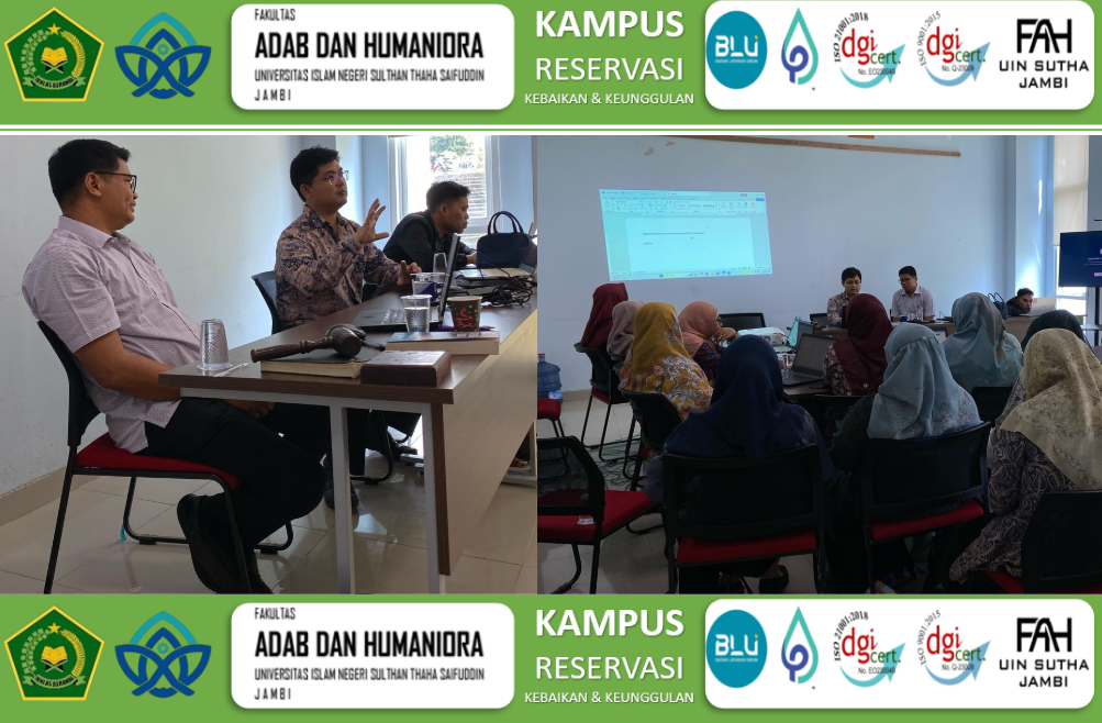 Pendampingan Penulisan Karya Ilmiyah Menuju SCOPUS untuk Dosen FAH