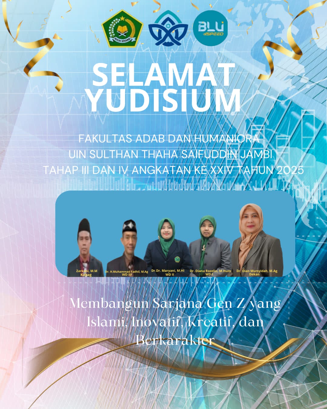 FAH Gelar Yudisium Angkatan ke-XXIV Tahun 2025