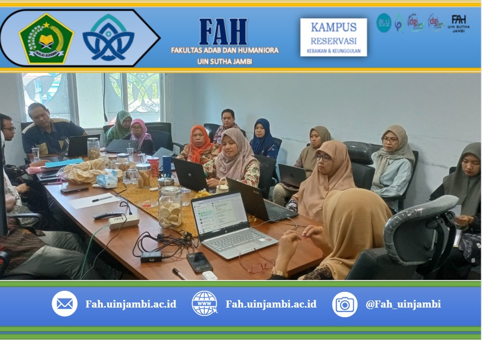 Pimpinan FAH UIN STS Jambi Gelar Rapat Internal Bahas Persiapan HUT RI, ICOLL, PMB, dan Evaluasi Kinerja