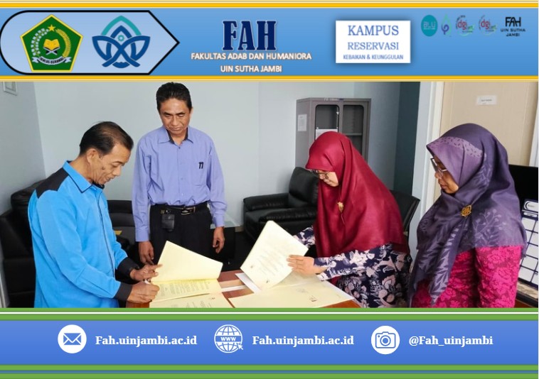 Fakultas Adab dan Humaniora UIN STS Jambi Jalin Kerjasama dengan BRIN