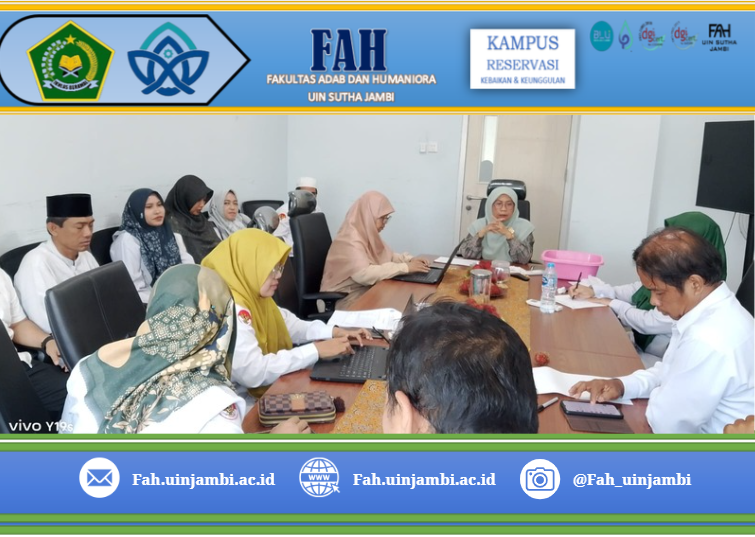 Rapat Laporan Akhir Tahun 2025 Fakultas Adab dan Humaniora