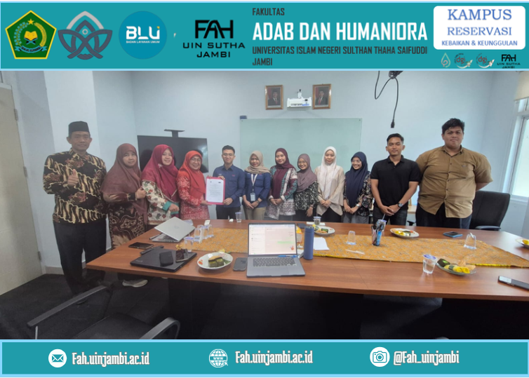 PT Hutama Karya Infrastruktur Gandeng Mahasiswa Ilmu Perpustakaan FAH untuk Penataan Arsip