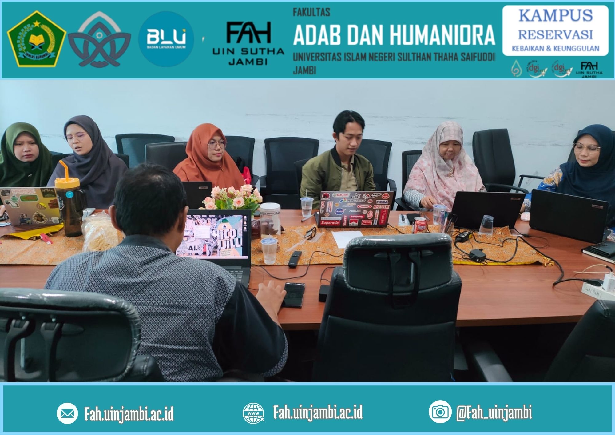 Rapat Persiapan Input dan Validasi Data Borang Program Studi Sastra Inggris Fakultas Adab dan Humaniora