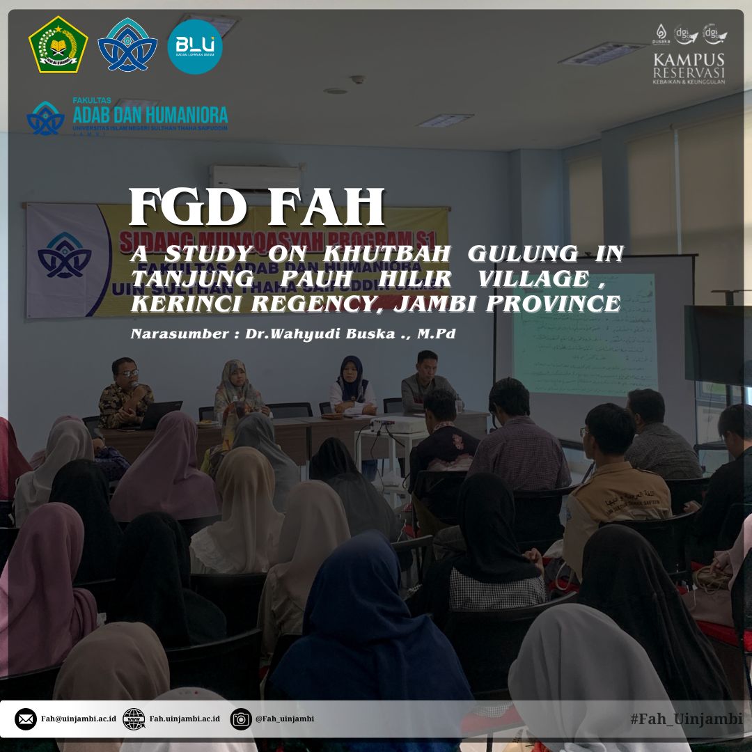 FOCUS GROUP DISCUSSION FAH