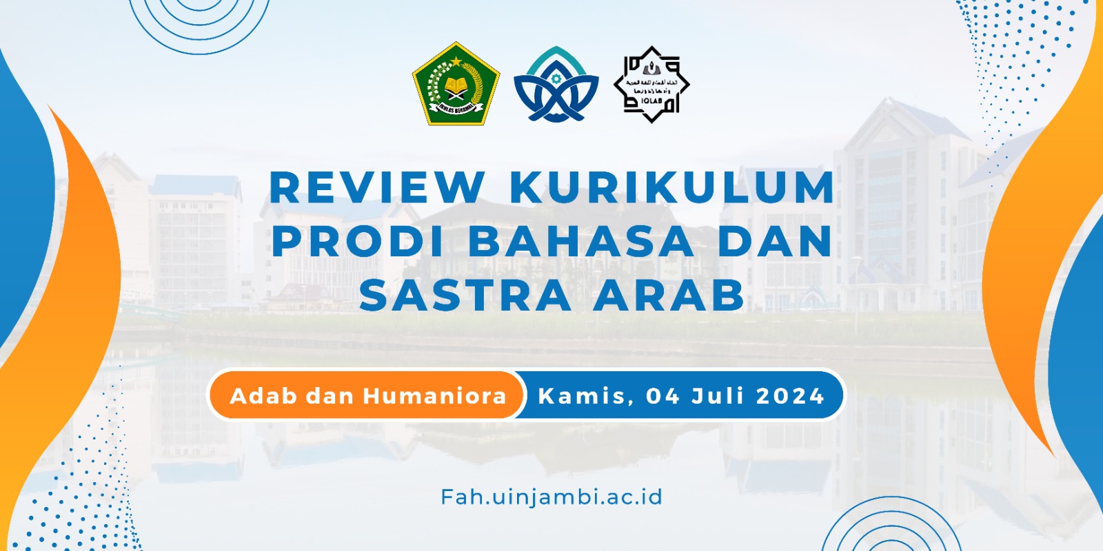 MELIBATKAN ASOSIASI IQLAB, PRODI BSA FAH UIN STS JAMBI SUKSES GELAR REVIEW KURIKULUM