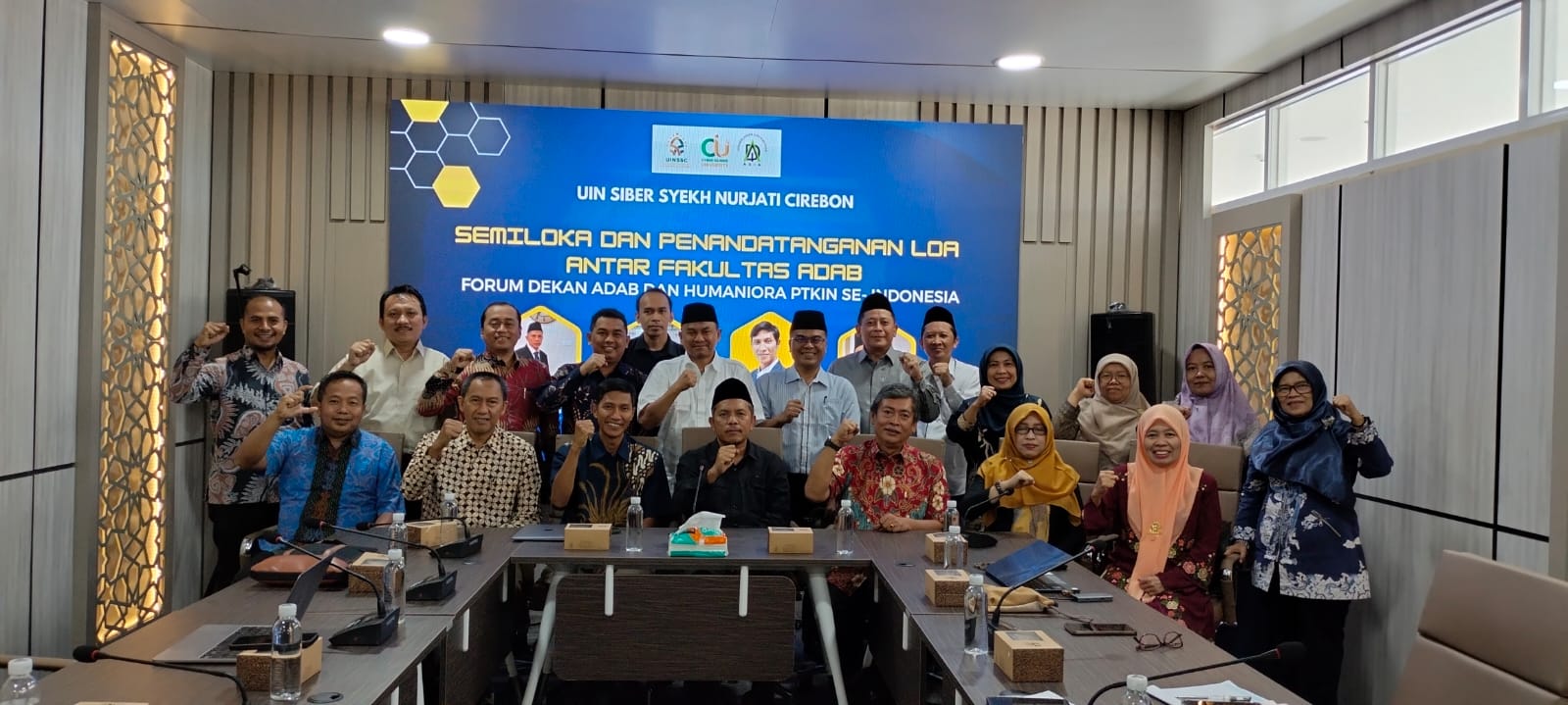 Dekan Fakultas Adab dan Humaniora UIN STS Jambi hadiri Semiloka dan Penandatanganan LOA Antar Fakultas Adab PTKIN se-Indonesia