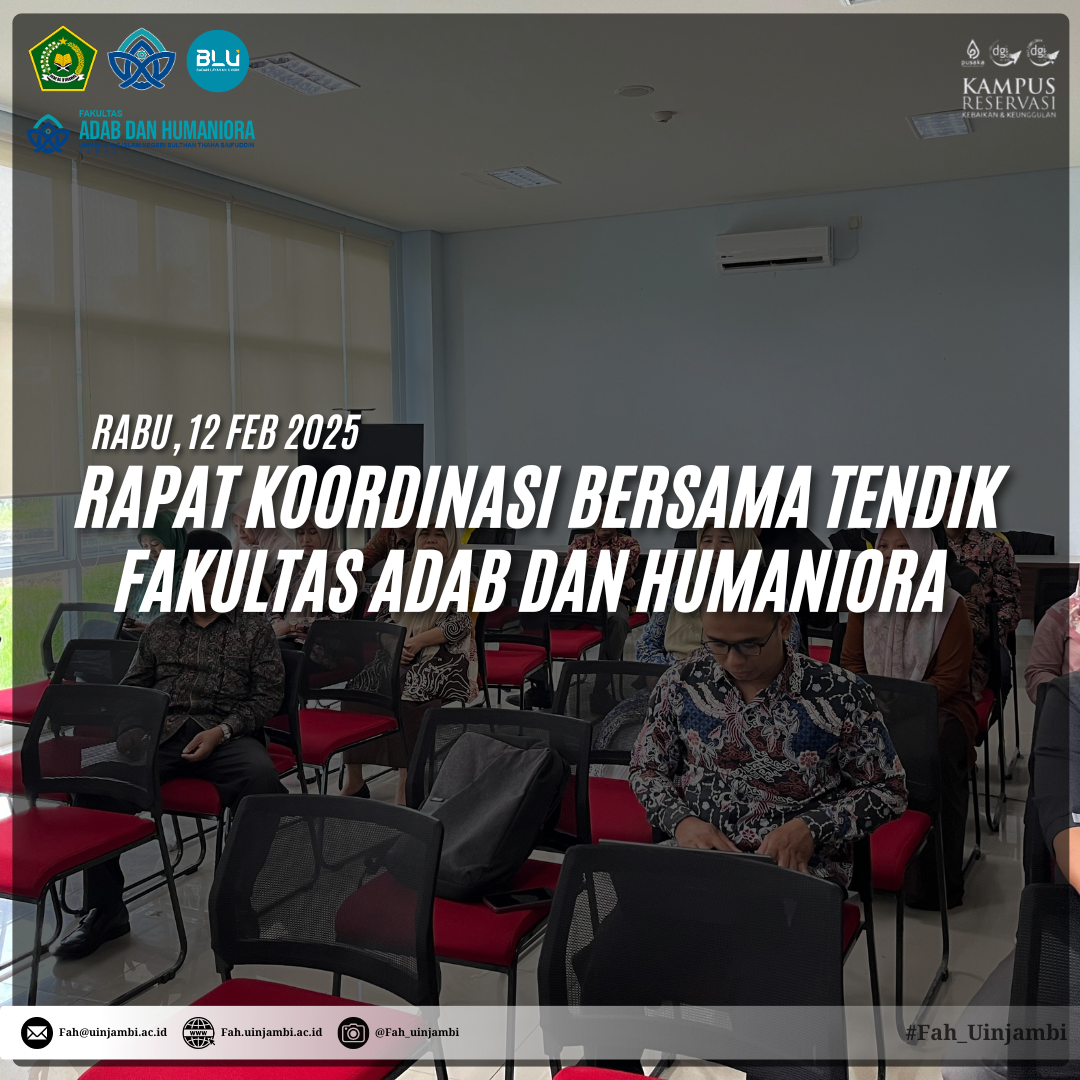 RAPAT KOORDINASI BERSAMA TENDIK FAH