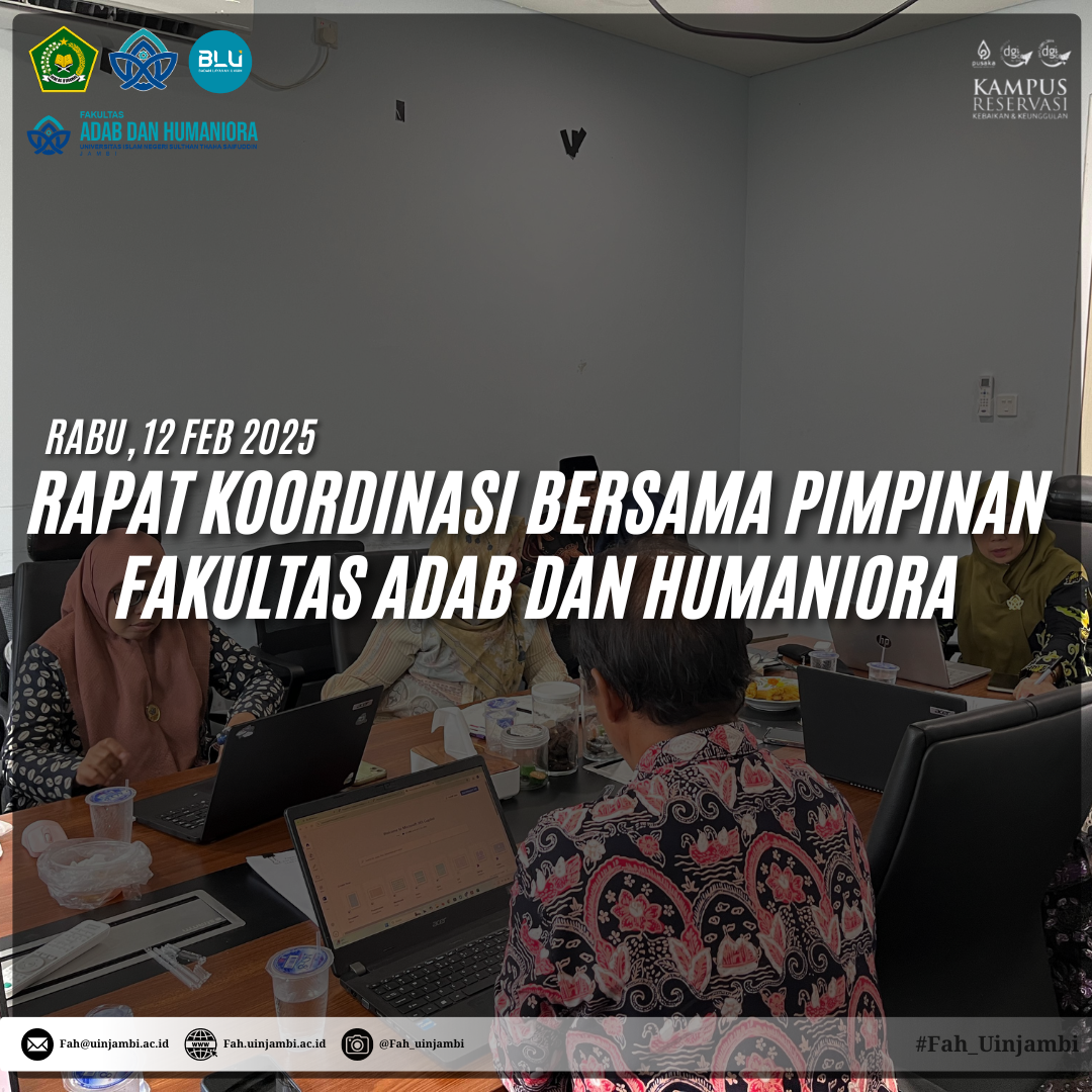 RAPAT KOORDINASI BERSAMA PIMPINAN FAH