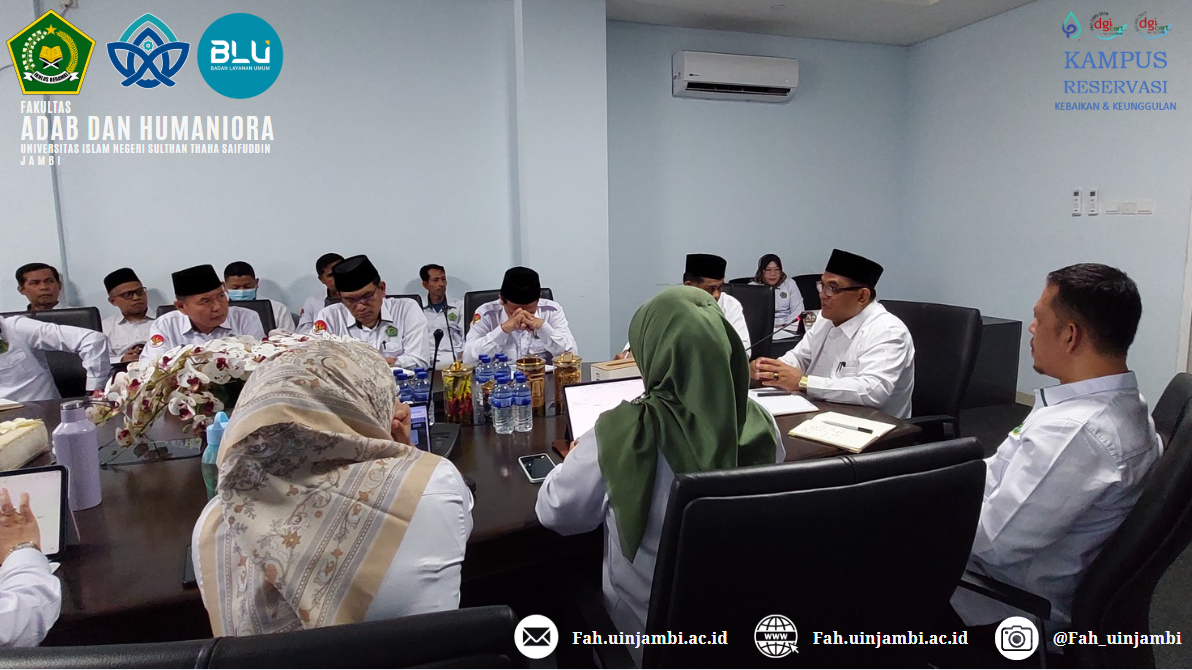 Rapat Koordinasi Rutin Pimpinan UIN STS Jambi