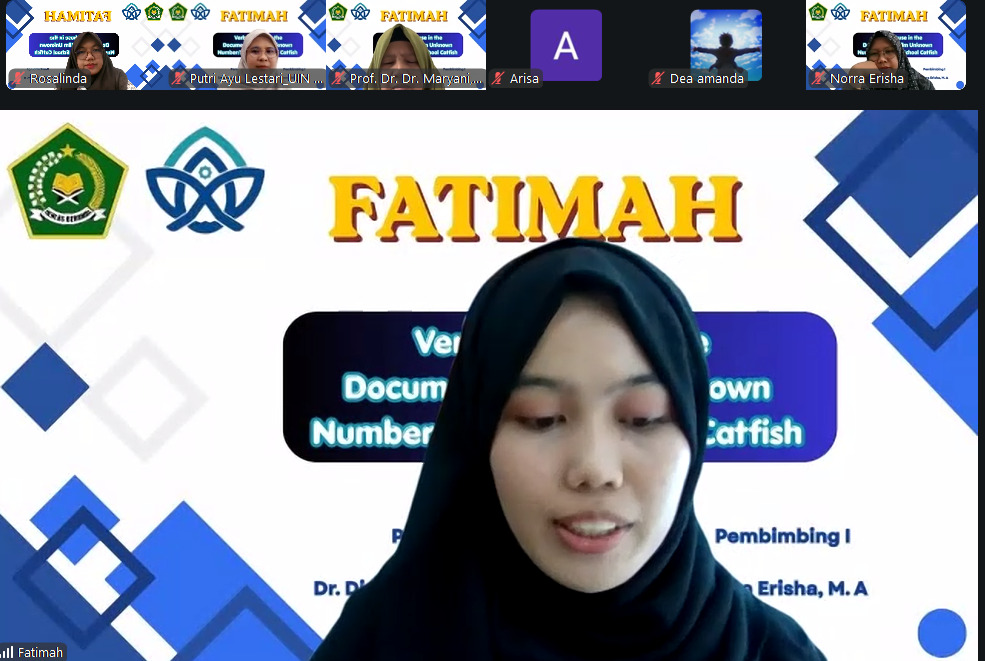 Melenggang Lulus : Fatimah Mahasiswa Sastra Inggris Tembus Jurnal SINTA 2